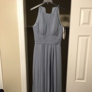 Azazie Bonnie Bridesmaid dress in Dusty blue